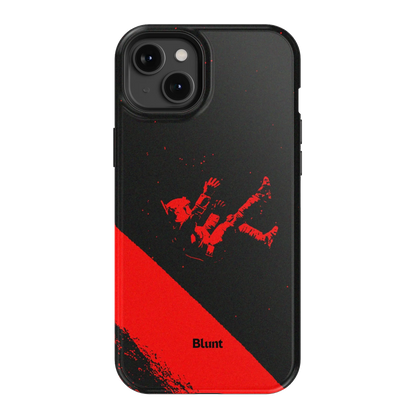 Red Shift iPhone Case