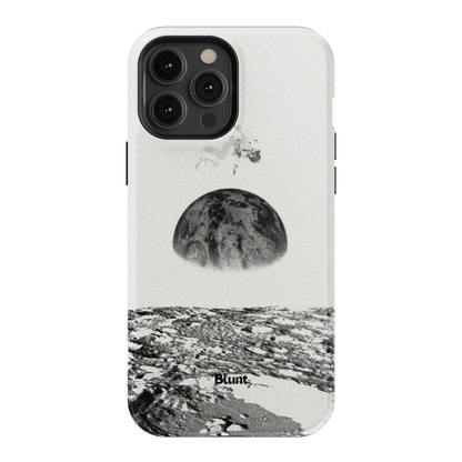 Static Moon iPhone Case