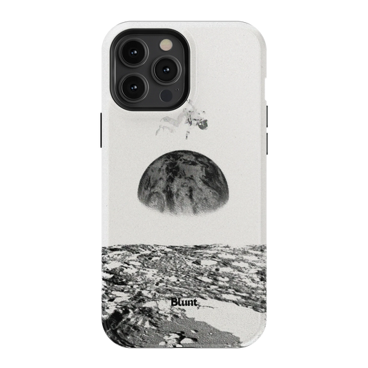 Static Moon iPhone Case
