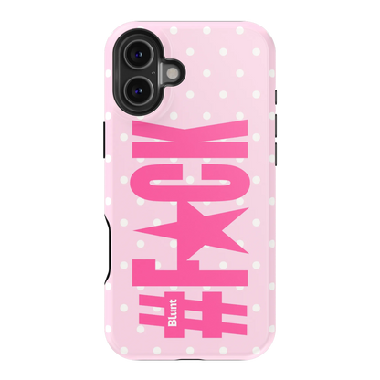 Pink Polka Riot iPhone Case