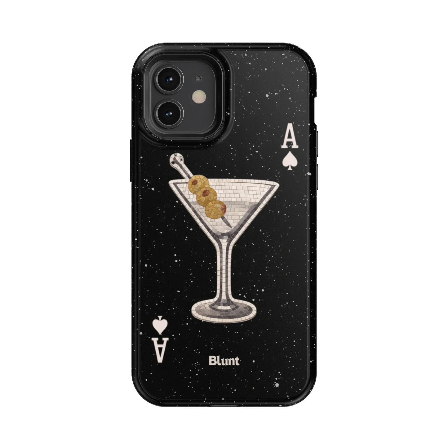 Black Dirty Martini iPhone Case
