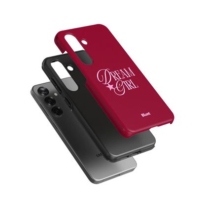 Dream Girl Maroon Samsung Case