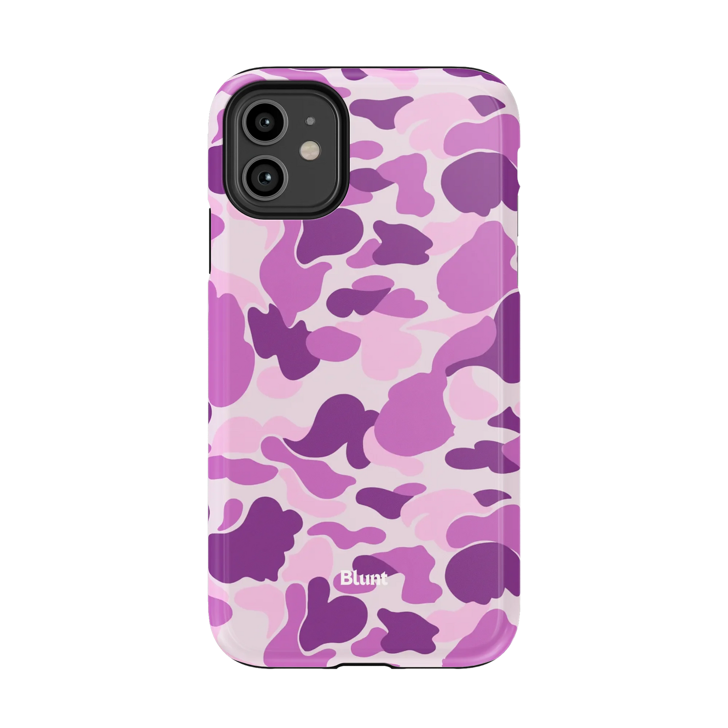 Purple Camo iPhone Case