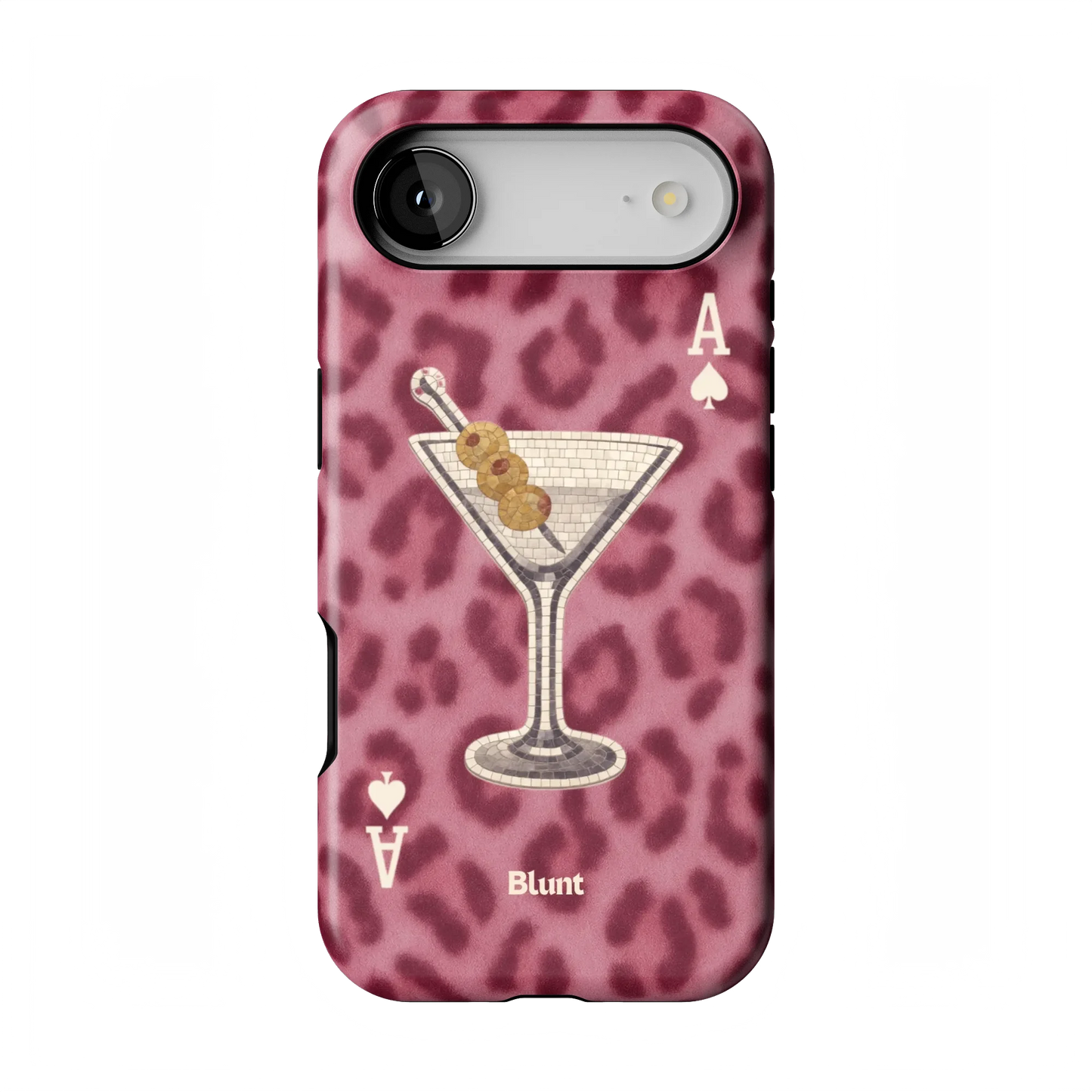 Pink Cheetah Dirty Martini iPhone Case