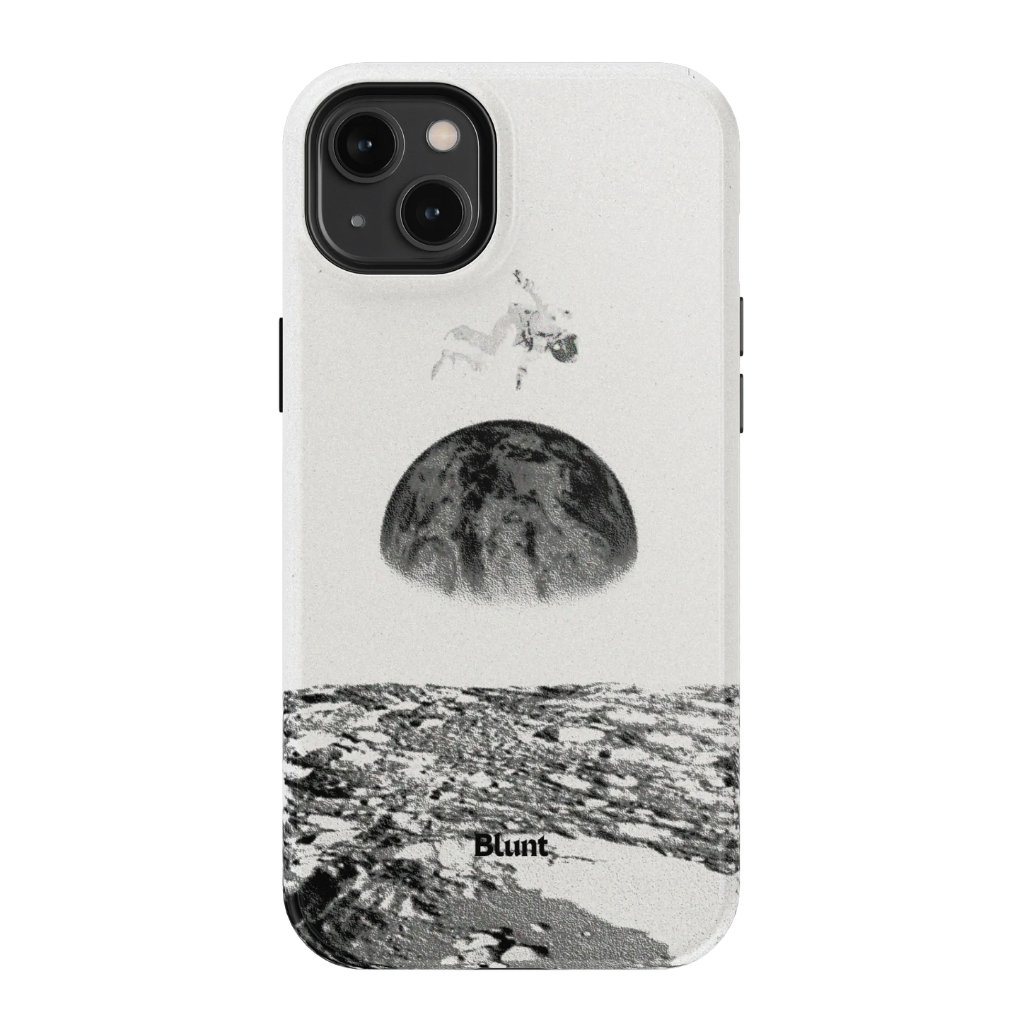 Static Moon iPhone Case
