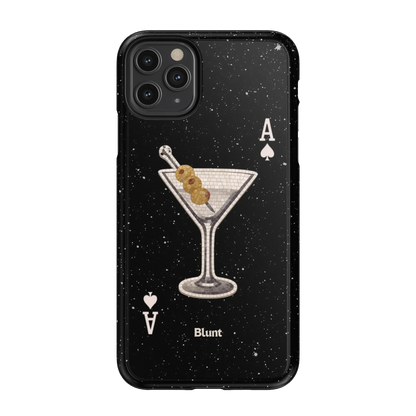 Black Dirty Martini iPhone Case