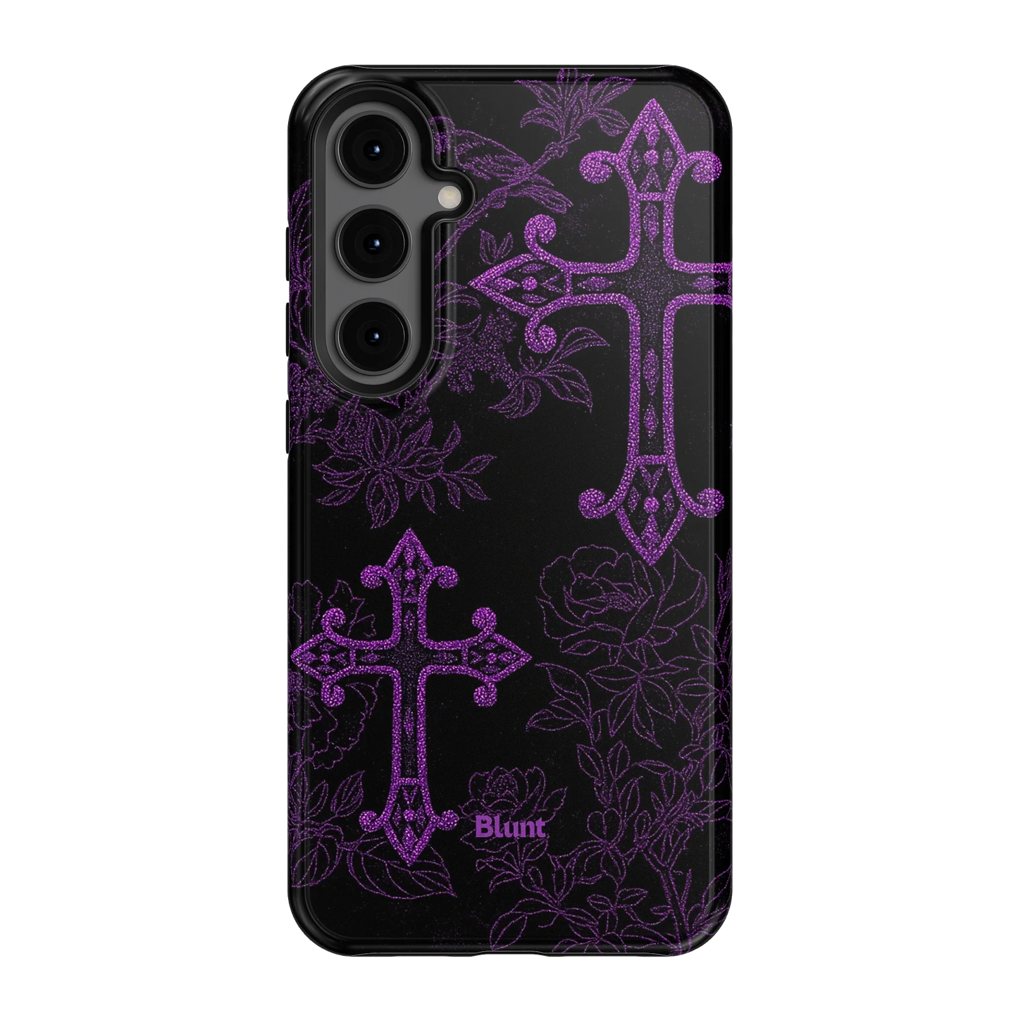 Purple Cross Samsung Case