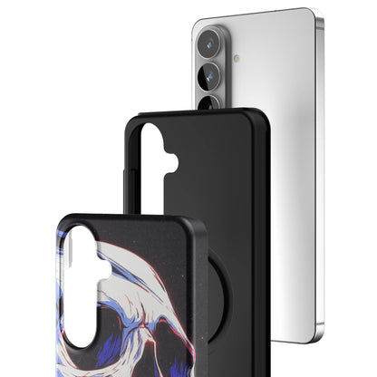 Anaglyph-Skull-samsung-case-Galaxy S26 Plus-3