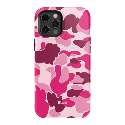 Pink Camo iPhone Case