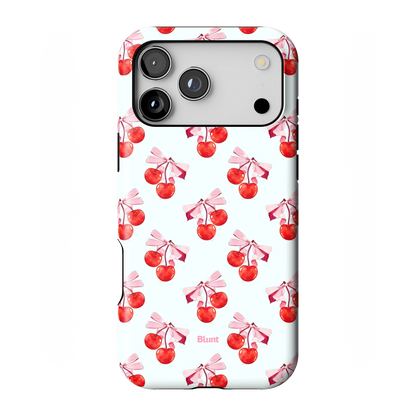White Cherry iPhone Case