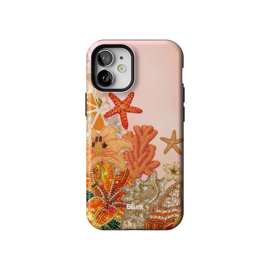Peach-Treasures-iphone-case-iPhone 12 Mini-1