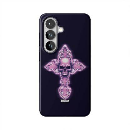 Neon Cross Samsung Case