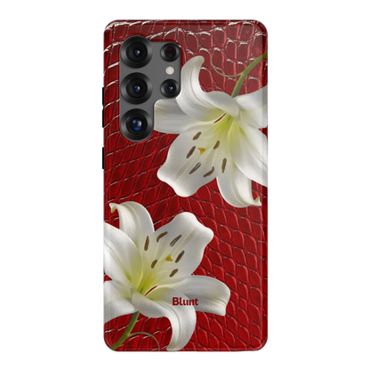 Crimson Lily Samsung Case