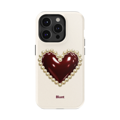 Maroon Muse iPhone Case