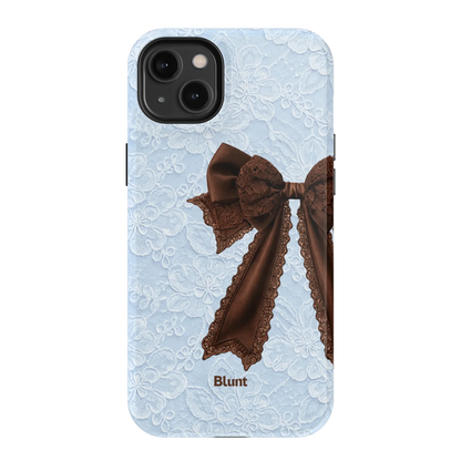 Bleu Bow iPhone Case