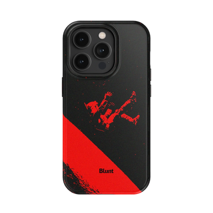 Red Shift iPhone Case