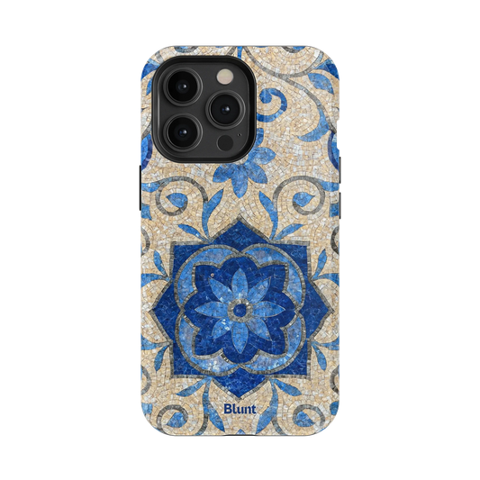 Blue Bloom iPhone Case