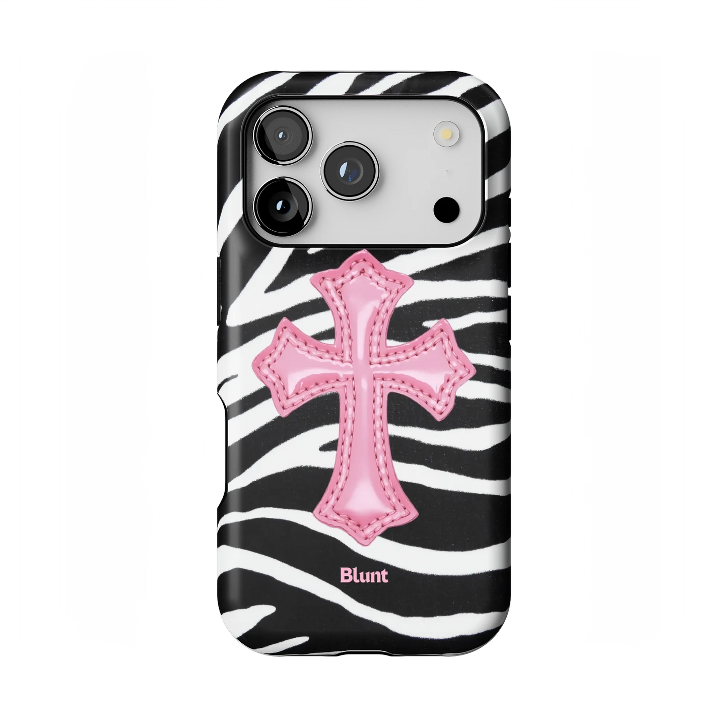 Zebra Halo iPhone Case