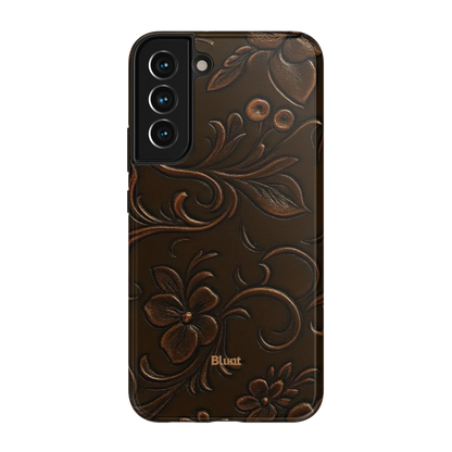 Tooled Leather Samsung Case