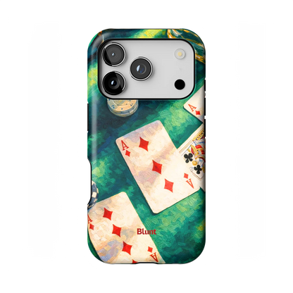 Painted Ace iPhone Case