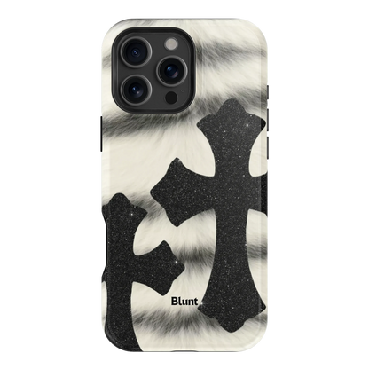 Onyx Cross iPhone Case