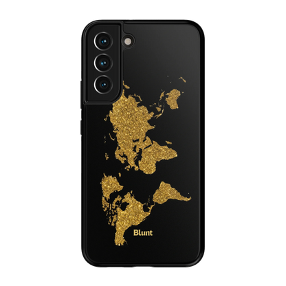 Golden-Border-samsung-case-Galaxy S22 Plus-1