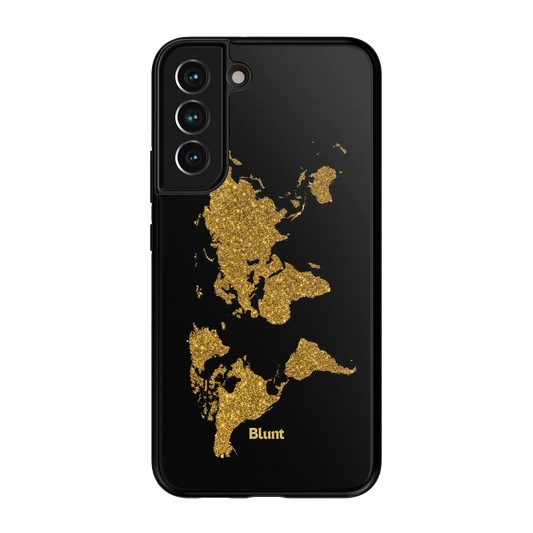 Golden-Border-samsung-case-Galaxy S22 Plus-1