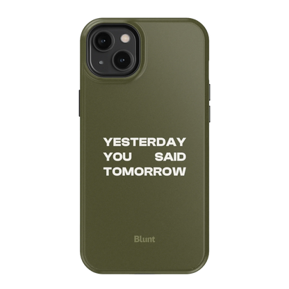 No Excuses iPhone Case