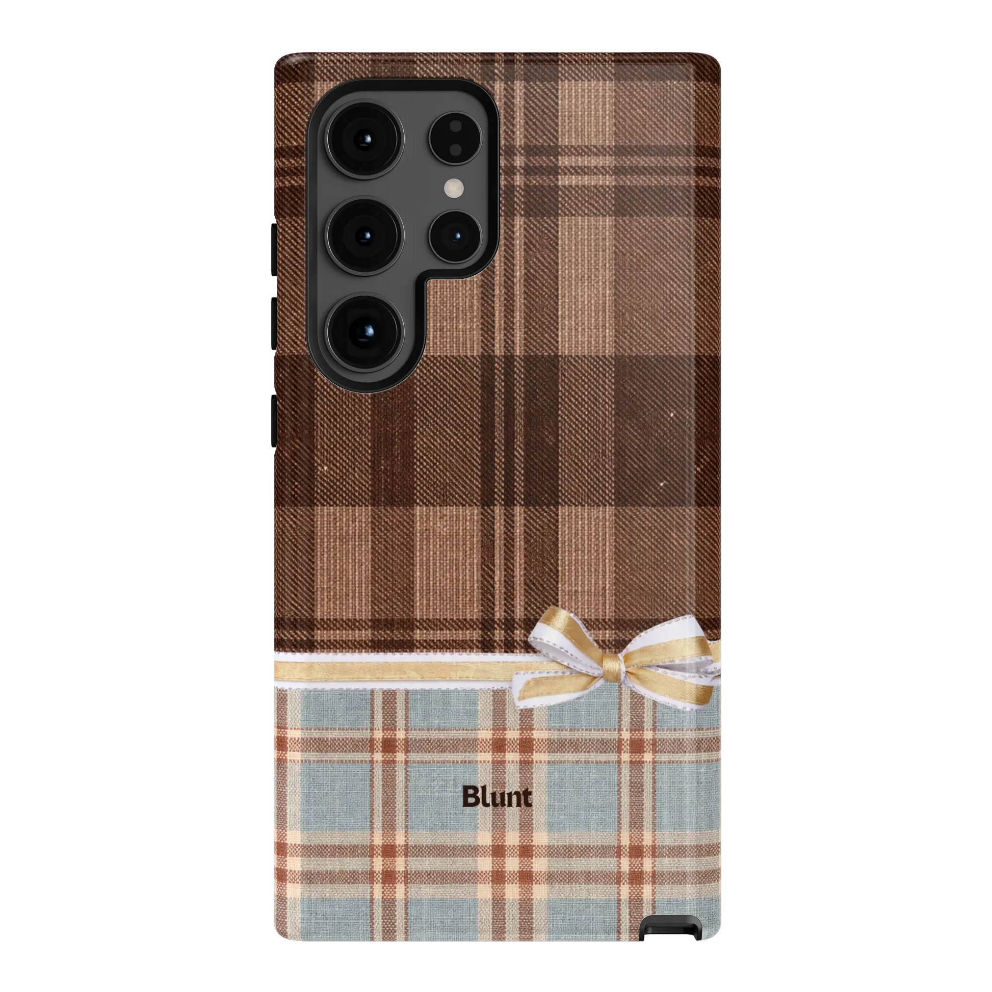 Mocha-Plaid-samsung-case-S24 Ultra-1