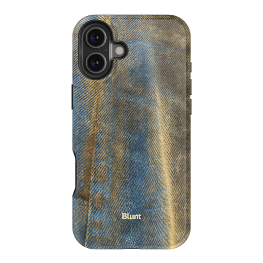 Worn Denim iPhone Case