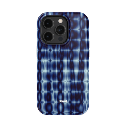 Blue Ripple iPhone Case