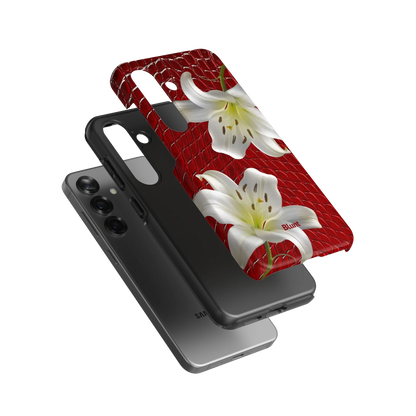Crimson Lily Samsung Case
