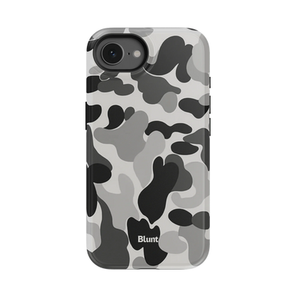 Grey Camo iPhone Case