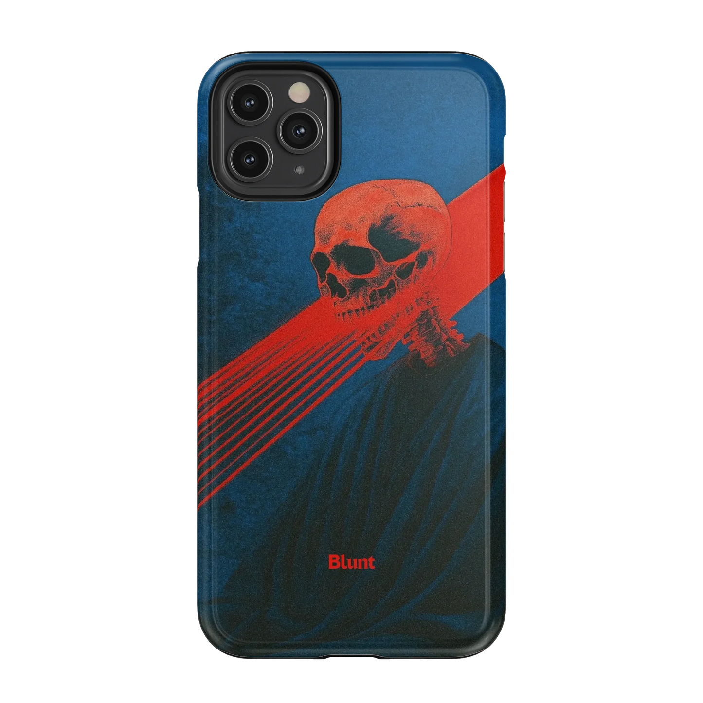 Crimson Slash iPhone Case
