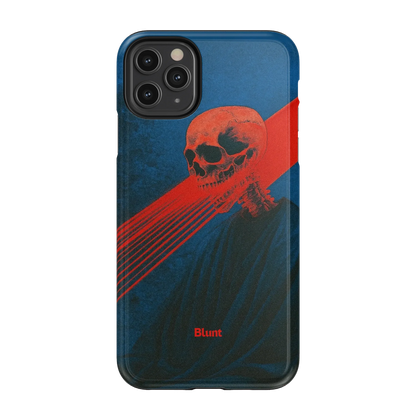 Crimson Slash iPhone Case