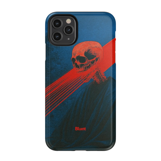 Crimson Slash iPhone Case