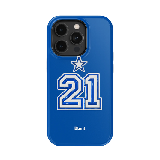 Blue All Star iPhone Case