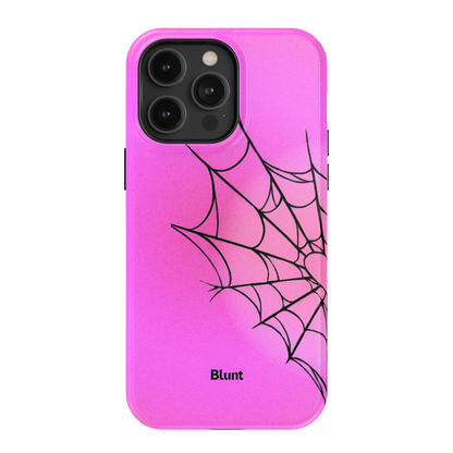 Pink Web iPhone Case
