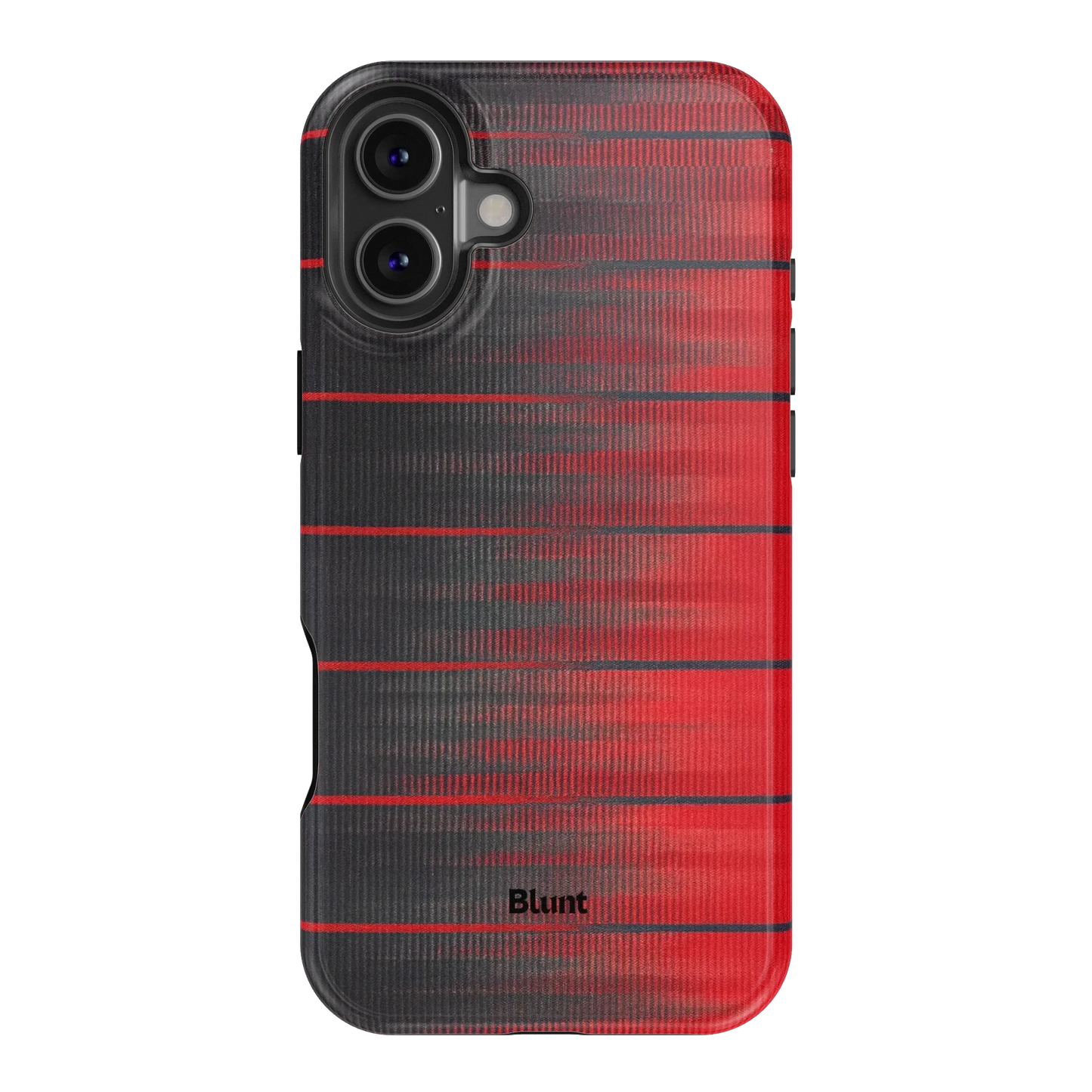 Crimson Stripe iPhone Case