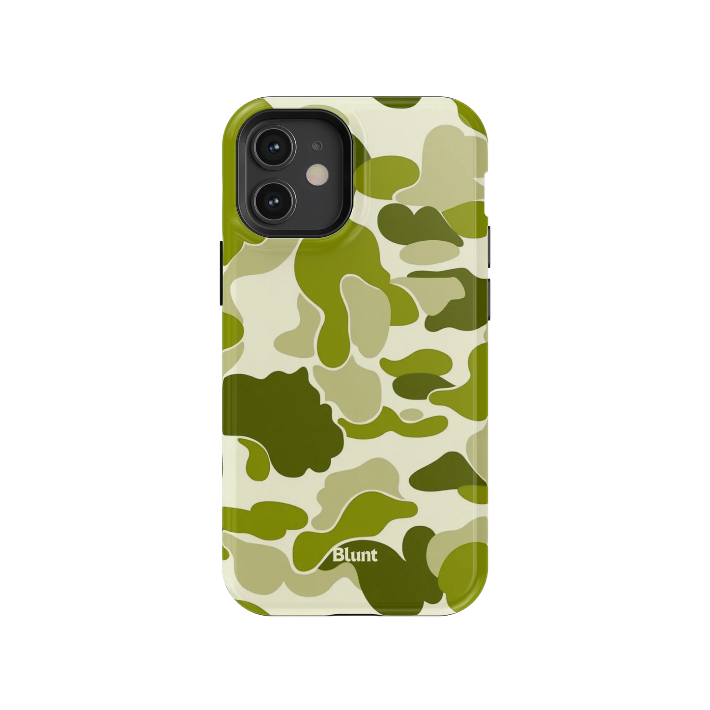 Lime Camo iPhone Case