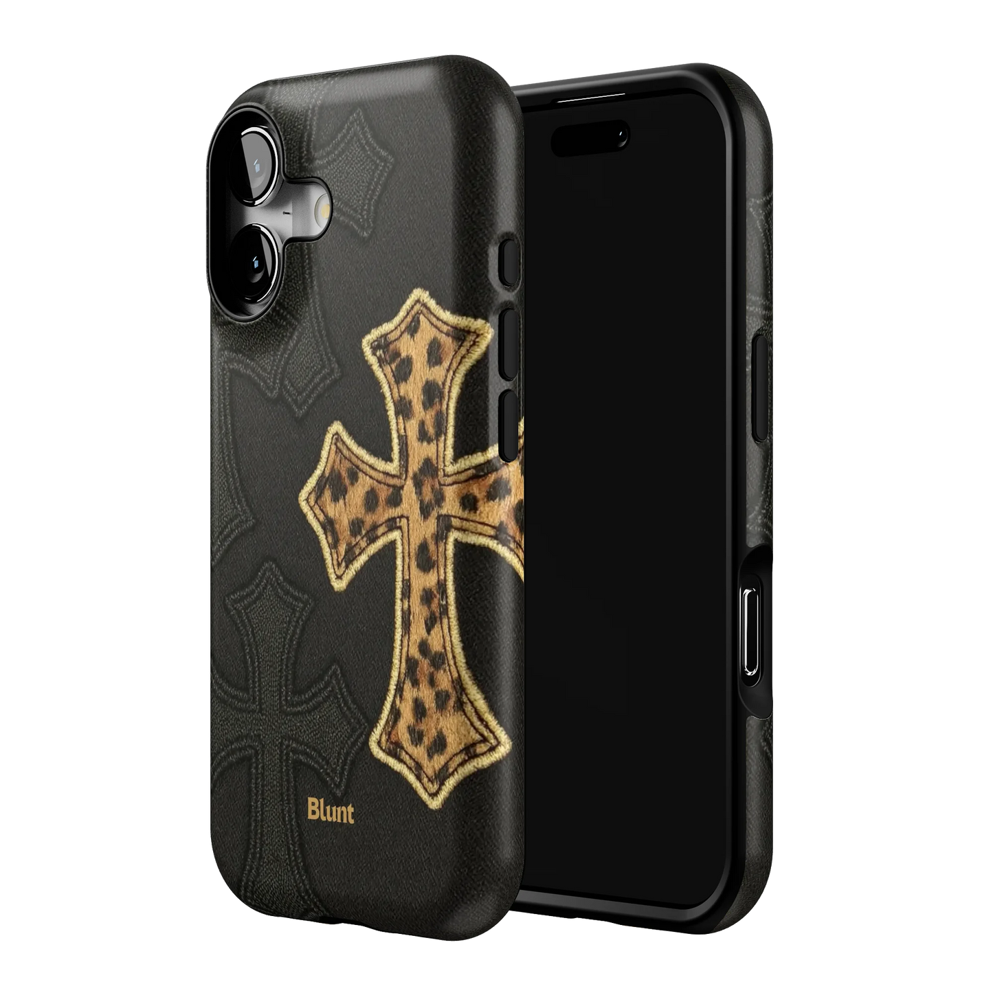 Cheetah Cross iPhone Case