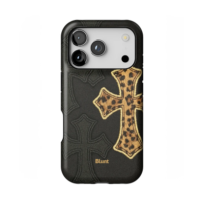 Cheetah Cross iPhone Case