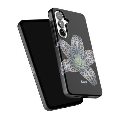 Blue-Leopard-Bloom-samsung-case-Galaxy S26 Plus-5