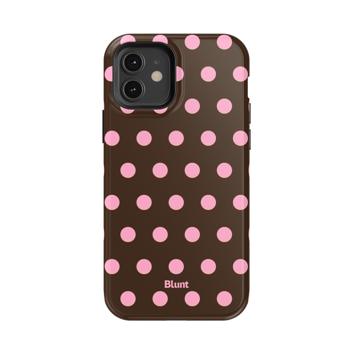 Chocolate Polka iPhone Case