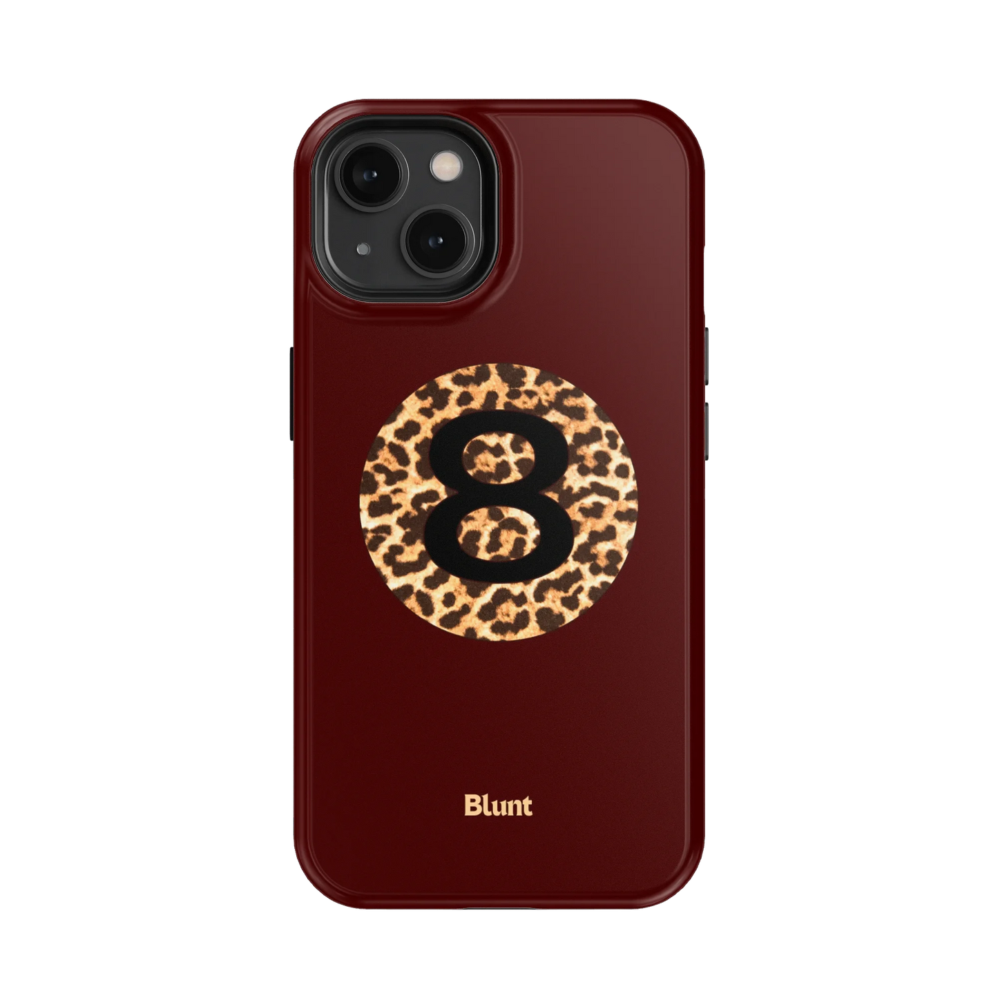 Burgundy Magic 8 iPhone Case