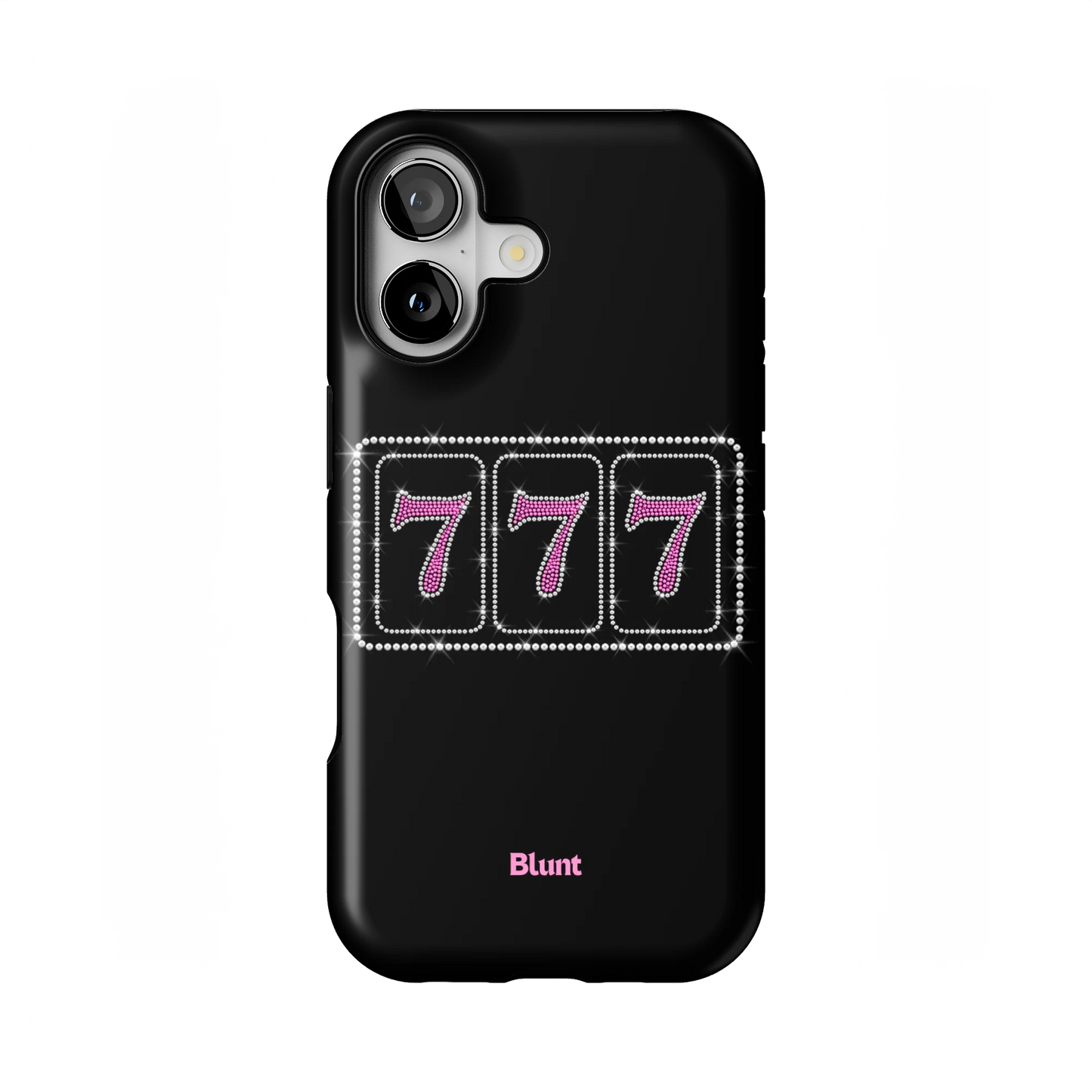 Pink Lucky 777 iPhone Case