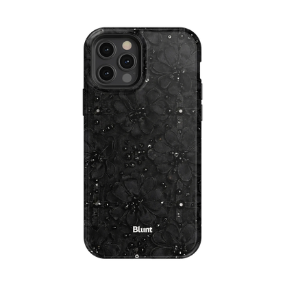 Noir Bloom iPhone Case