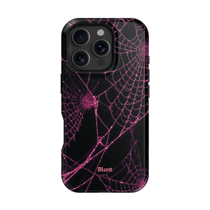 Pink Web iPhone Case