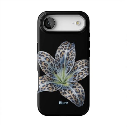 Blue-Leopard-Bloom-iphone-case-iPhone 17 Air-1
