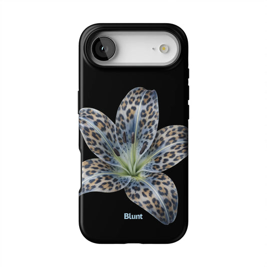 Blue-Leopard-Bloom-iphone-case-iPhone 17 Air-1